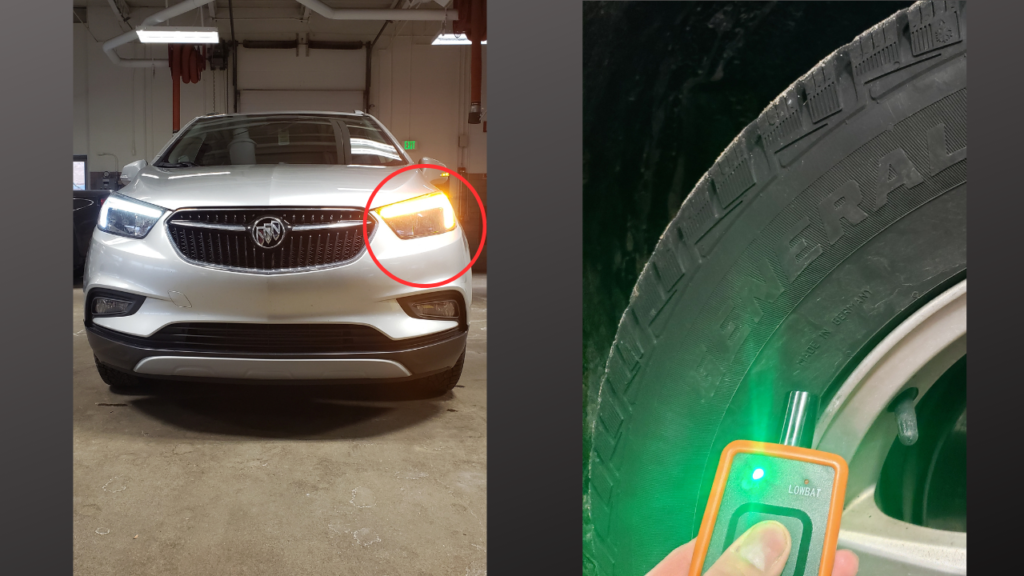 Relearn Tire Pressure Sensors Driver Front
